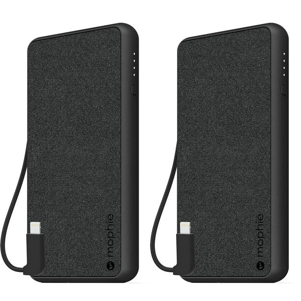 (Pack of 2) Mophie Powerstation Plus (6000mAh) Qi Wireless Charging