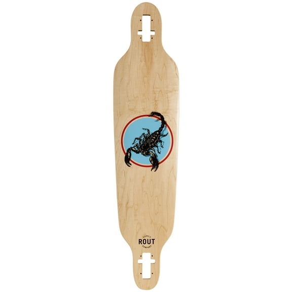 Rout Threat Drop-Thru Longboard Deck