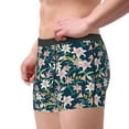 thumbnail image 3 of Bingfone Lilies Flowers Men's Underwear - Casual Stretch Boxer Briefs-Small, 3 of 7