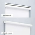 thumbnail image 2 of Linen Avenue Cordless 5% Solar Screen Standard Roller Shade, Charcoal 49 W x 78 H (Arrives 1/4" Narrower), 2 of 8