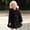 Black, variant on Dyfzdhu Kids Girls Wool Coats Winter Warm Long Sleeve Peacoat Kids Trench Outerwear Belted