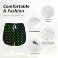 thumbnail image 4 of Pofeuu Poker Shapes Print Women's Athletic Shorts Running Workout Shorts Tummy Control Quick Dry Gym Shorts with Pockets Double layer sports shorts-X-Large, 4 of 7