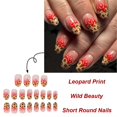 thumbnail image 4 of French Tips Press on Nail Almond Shape Fake Nail Full Cover False Nail Acrylic Glues on Nail for Women Girls 12 Sizes, 4 of 4