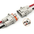thumbnail image 3 of Demanding Environments 120A Male Female Connector 1200V Electrical Connector Flame Retardant Material Heavy Load Handling, 3 of 7