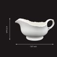 thumbnail image 4 of Ceramic Gravy Boat- 16 OZ Super Large Capacity Sauce Boat, 450ML (450 ML), 4 of 4