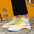 thumbnail image 5 of Zapatos altos para hombre 2025 primavera otoño marca zapatillas informales blancas plataforma de diseñador de lujo botines para hombre zapatos para hombre, 5 of 5