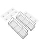 thumbnail image 3 of Organizador de baño de acero inoxidable de doble capa a prueba de óxido, instalación sin daños con ganchos adhesivos fuertes, estantes de ducha portátiles que se adaptan a cualquier espacio, diseño, 3 of 5