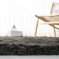 thumbnail image 5 of SAFAVIEH Paris Darwin Plush Polyester Shag Area Rug, Titanium, 5' x 8', 5 of 6