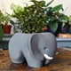 thumbnail image 5 of Elephant Planters Succulent Flower Pots Animal Planters Indoor Outdoor Patio Decoration with Drainage Holes, 5 of 7