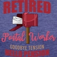 thumbnail image 3 of CafePress - Retired Postal Worker Funny Postman Hello T Shirt - Womens Tri-blend T-Shirt, 3 of 4