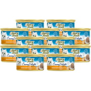 Fancy Feast Pate Wet Cat Food, Creamy Delights Chicken Feast With a Touch of Milk, 3 oz. Can, 12 Pack