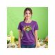 thumbnail image 1 of Playera Blusa De KIWI – Estilo Tropical que Te Llena de Vida Ropa Para Mujer Color Morado Talla Extra Grande Marca Emil SaEs, 1 of 4