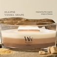 thumbnail image 5 of (4 pack) WoodWick Ellipse Trilogy Scented Candle, Café Sweets, 16 oz, 5 of 9