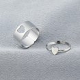 thumbnail image 1 of Mismo Estilo Pareja Anillo Conjunto ins Único Mariposa Estrella Abierta Índice Dedo De 2 Piezas De Hombres Wom Gao Jiahui  unisex, 1 of 2