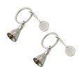 thumbnail image 2 of CIMAXIC Badminton Keychains 5pcs Badminton Ball Racket Metal Keychain Key Ring Sports Gift Key Accessories for Car Keys Bag Charm Handbag,1.85"X0.59"X0.12", 2 of 5