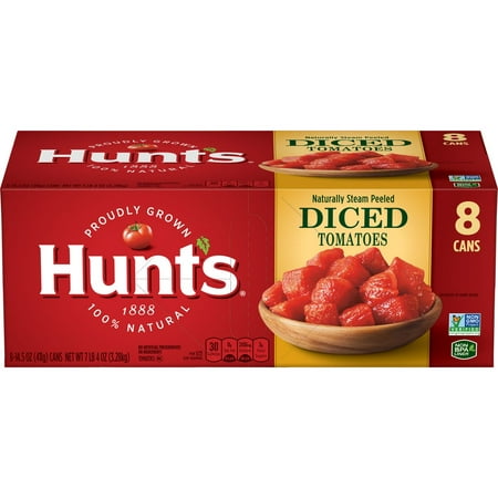 Product of Hunt's Diced Tomatoes, 8 pk./14.5 oz. [Biz