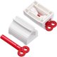 thumbnail image 2 of Exprimidor de pasta de dientes con carrete de 3 piezas con dispensador de pasta de dientes de montaje giratorio para uso en el baño, 2 of 5