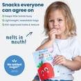 thumbnail image 4 of 4 pack Amara Strawberry Organic Fruit Bites, Baby & Toddler Snacks, No Added Sugar, Stage 3, .75 oz Bag, 4 of 5