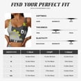 thumbnail image 6 of Lsque Cute Dinosaur Printed Women'S Sports Bra, Compression, Moisture Wicking, High-Impact Sports Bra For Women,Supportive sports bra-X-Large, 6 of 9