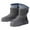 Z1-Gray, variant on Quealent Toddler Snow Boots Boys Girls Winter Cold Weather Waterproof Non Slip Warm Shoes for Little Kids Black for Size 8