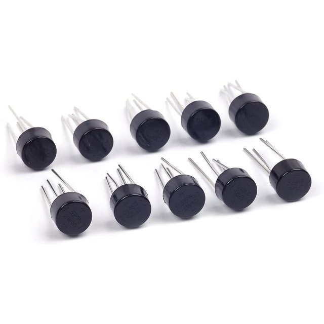 Cylewet 10Pcs 2A 1000V 2W10 Bridge Diode Rectifier for Arduino (Pack of 10) CLT1014