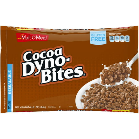 Malt-O-Meal Gluten Free Breakfast Cereal, Cocoa Dyno-Bites, 65 Oz, (Mom's Best Cereal Cocoa Marshmallow Safari)