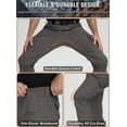 thumbnail image 6 of NAVEKULL Men's Stretch Cargo Pants Ripstop Water Resistant Flex Work Pants Lightweight Utility Outdoor Hiking Pants, 6 of 8