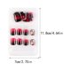thumbnail image 5 of Uñas postizas Qarigey Perfect Matching Jelly Rubber Sin olor irritante Cobertura completa Paster ligero y transpirable, 5 of 6
