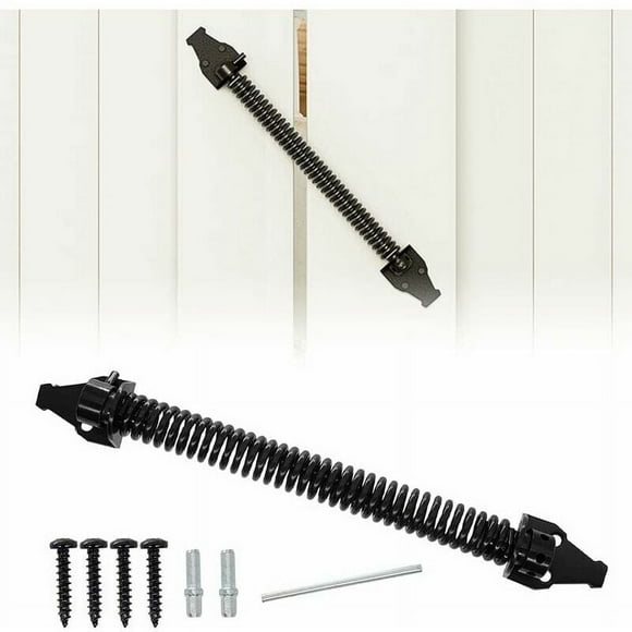 Automatic Gate Closure, Heavy Duty Door Springs for Quick Installation, Durable & Solid Anti-Corrosion Outdoor Use, Adjustable Tensioner, Wide Application