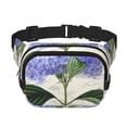 thumbnail image 1 of Fotbe Vintage Flower Cangurera Cuadrada con Estampado de Doble Capa, Bolsa de Cintura Ajustable Mini para Hombres y Mujeres, 1 of 9