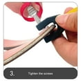 thumbnail image 2 of ZheElen ABS Ski Training Aid For Beginners Stay On Course With Tip Connector Tip Connector Beginners Ski Tip Pink, 2 of 6