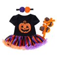 thumbnail image 2 of EnJoCho Girls Stretchy A-Line Skater Dress - Long Sleeve Par𝗍y Dress for School, Halloween, Dress Events & Casual Wear, 2 of 7