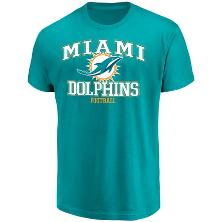 Men's Majestic Aqua Miami Dolphins Greatness (Miami Dolphins Best Quarterback)
