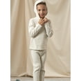 thumbnail image 2 of Modern Moments by Gerber Toddler Boys or Girls Unisex Sweater Knit Hoodie and Active Pant, 2pc Outfit Set (12M-5T), 2 of 9