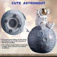 thumbnail image 2 of Piggy Bank, Astronaut Toys With Planet Coin Bank Resin Money Jar For Space Decor, Spaceman Piggy Banks For Boys Girls Adults(red), 2 of 5
