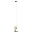 thumbnail image 4 of Henn&Hart 6" Brass Metal Pendant, 4 of 10