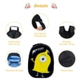 thumbnail image 4 of Set de Equipaje Infantil Goplus Maleta Rígida de 16" y Mochila de 12" con Ruedas Giratorias, 4 of 8