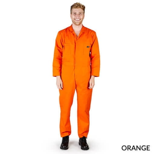 Orange overall jumpsuit Clearance