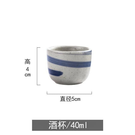 

Ceramic Coffee Mug Japanese Style Sa Wine Cups Small Creative Traditional Vintage Teacup Hand Painted Porcelain Espresso Cups