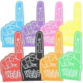 thumbnail image 2 of Cheerleading Foam Fingers 8pcs Colorful Giant Foam Hands for Sports Events, Team Spirit & Party Favors, 2 of 3