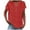 Red, variant on Tank Tops for Women, Women’s Summer Tank Loose Fit Pleated V Neck Sleeveless Top Curved Flowy Shirt White S