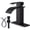 Bronze, variant on Wowow Waterfall Bathroom Faucet Gold Faucet for Bathroom Sink Single Handle Mixer Tap Lavatory Vanity Faucet with Deck Plate and Pop Up Drain, 1 or 3 Hole