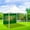 Green, variant on BGZLEU White Canopy Tent,Translucent Tent,Portable Pop Up Outdoor Gazebo with 1 Sidewall,UV ProtectionTent,Come with Carry Bag - Blue
