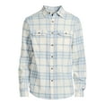 thumbnail image 4 of George Men's and Big Men's Super Soft Flannel Shirt, up to 5XLT, 4 of 5