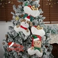 thumbnail image 5 of Christmas Stockings Christmas Pet Stocking Cute Doggy Bone Stockings for Puppy Dog Set Pack of 2 Family Christmas Stockings/ Cat and Dog Christmas Stocking Ornament B, 5 of 7