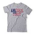thumbnail image 5 of Men's America First Shirt USA Patriotic Shirt 4th Of July Shirt Fourth Of July Gift Independence Tee (XX-Large Military Green), 5 of 6