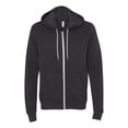 thumbnail image 1 of Bella + Canvas - Sudadera con cremallera completa unisex (Gris Oscuro), 1 of 3