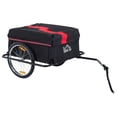thumbnail image 3 of Aosom Bicycle Cargo Trailer, Two-Wheel Bike Luggage Wagon Trailer with Removable Cover, Red, 3 of 10