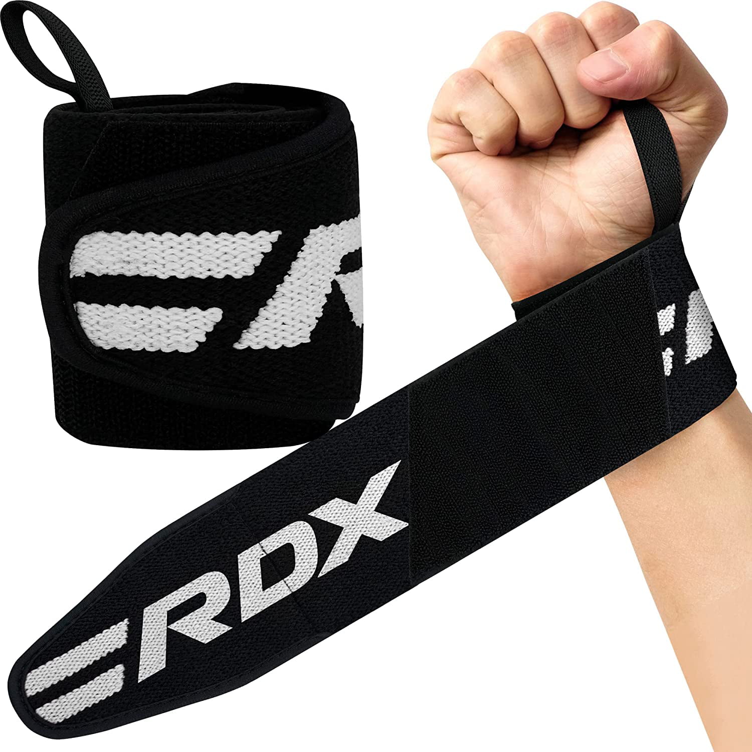 Bodybuilding Strength Training Deadlifts & Fitness Lifting Straps 1 Pair Gym Workout - Padded Wrist Support Wraps for Powerlifting
