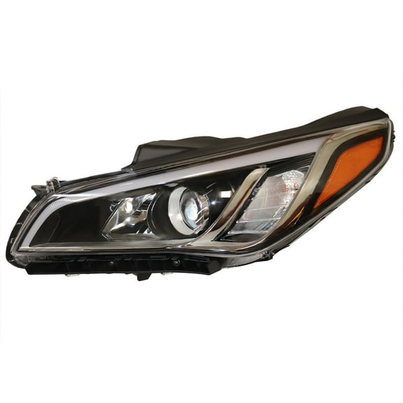 2015 2016 2017 For Hyundai Sonata Headlight Headlamp Halogen Left Driver Side Left Driver Side Halogen Headlight for Hyundai Sonata 2015 2016 2017 Headlight Replacement